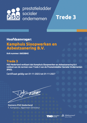 PSO Prestatieladder Trede 3