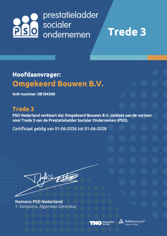 PSO Prestatieladder Trede 3 (Omgekeerd Bouwen)